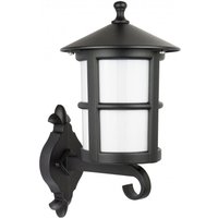 Außen Wandlampe Schwarz Rustikal Garten Terrasse von SU-MA