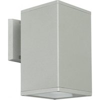 Außenwandlampe Aluminium eckig in Silber E27 IP54 Außenwandlampe Aluminium eckig in Silber E27 IP54 von SU-MA