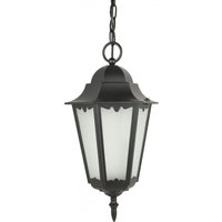Hängelampe Außen Schwarz Aluminium Glas IP43 Hängelampe Außen Schwarz Aluminium Glas IP43 von SU-MA
