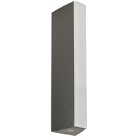 LED Außenleuchte eckig 30cm Anthrazit IP54 Up Down LED Außenleuchte eckig 30cm Anthrazit IP54 Up Down von SU-MA
