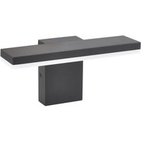 LED Wandleuchte Anthrazit blendarm 4000K 720lm von SU-MA