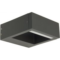 LED Wandleuchte IP54 Anthrazit 4000K 480lm von SU-MA