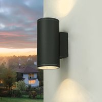 Up Down Wandleuchte Außen Anthrazit Aluminium IP54 Up Down Wandleuchte Außen Anthrazit Aluminium IP54 von SU-MA