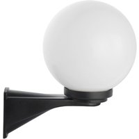 Vintage Wandleuchte Schwarz Weiß IP43 Kugelschirm von SU-MA