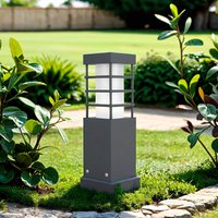 Wegeleuchte Anthrazit 25cm eckig IP54 blendarm Wegeleuchte Anthrazit 25cm eckig IP54 blendarm von SU-MA