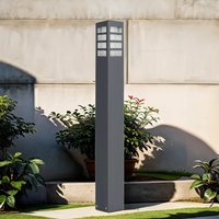 Wegeleuchte Anthrazit 75cm IP54 Modern eckig E27 von SU-MA