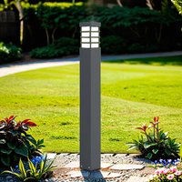 Wegeleuchte Anthrazit eckig 75 cm IP54 E27 Modern von SU-MA