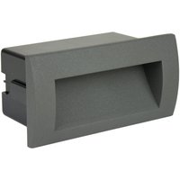 Wetterfeste Einbaulampe LED IP65 3000K Anthrazit von SU-MA