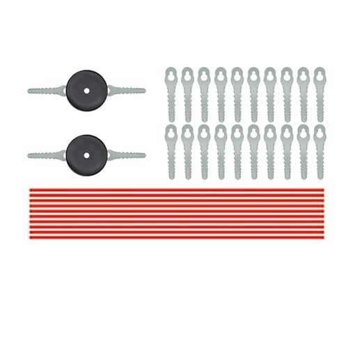 Mähseil passend für Rasentrimmer mit Akku von SUAIIOLK