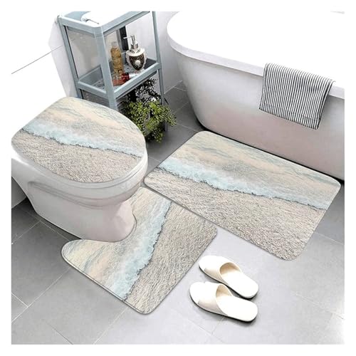 SUBLXPoten Badezimmerteppich Set Kitchen Bath Bathroom Rug Shower Decorative Entrance Door Bedroom Balcony Room(Color11) von SUBLXPoten