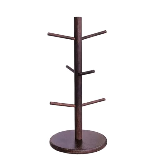 SUBLXPoten Becherhalter Baum Wasserbecherhalter, abnehmbarer Kaffeebecherhalter mit 6 Haken, platzsparender Becher-Organizer for die Küche zu Hause(Color 2) von SUBLXPoten