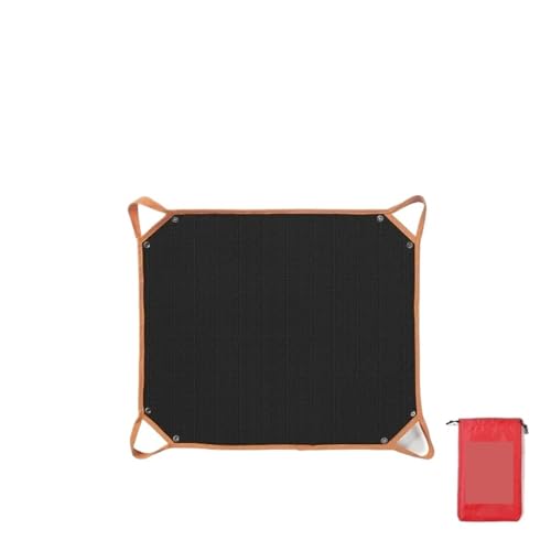 SUBLXPoten Feuerfeste Unterlage Grill Doppelseitiges Wassergekühltes Feuerfestes Silikonpad for Den Außenbereich, Tragbares Campingtuch, Feuerfeste Matte von SUBLXPoten