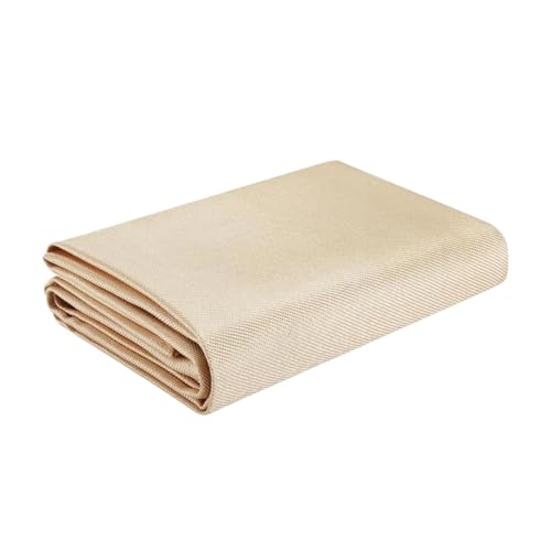 SUBLXPoten Feuerfeste Unterlage Grill Feuerfeste Matte, feuerfeste Schweißdecke, hitzebeständiger Mehrzweck-Teppich, Feuerstellenmatte for Grill, Wandern, Picknickboden im Freien(100cmx100cm) von SUBLXPoten