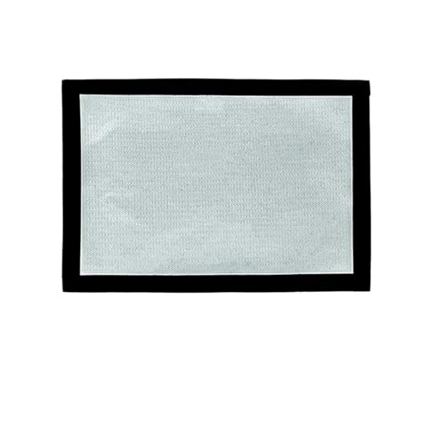 SUBLXPoten Feuerfeste Unterlage Grill Feuerfestes Tuch for Kamine, Campingzelte, Verbrühungshemmendes, Flammhemmendes Fiberglas-Tuch, Hochtemperaturbeständig(23x20cm) von SUBLXPoten