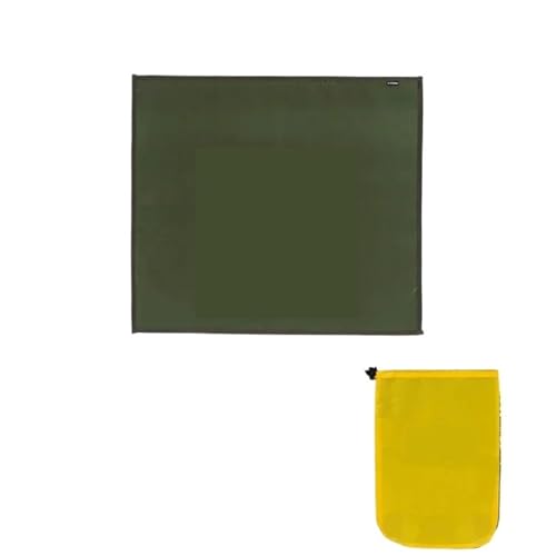 SUBLXPoten Feuerfeste Unterlage Grill Feuerfestes Tuch for Outdoor-Camping, Picknick, Grill, Isoliermatte, flammhemmende Hochtemperatur-Feuerdecke, Fiberglasmatte(0.5T-L) von SUBLXPoten