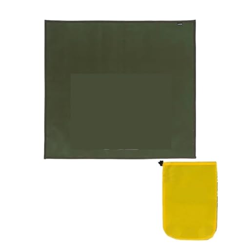 SUBLXPoten Feuerfeste Unterlage Grill Feuerfestes Tuch for Outdoor-Camping, Picknick, Grill, Isoliermatte, flammhemmende Hochtemperatur-Feuerdecke, Fiberglasmatte(0.5T-XL) von SUBLXPoten