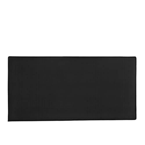 SUBLXPoten Feuerfeste Unterlage Grill Feuerfestes Tuch for Outdoor-Camping, Picknick, Grill, flammhemmende Schutzmatte, silikonbeschichtete feuerfeste Grillmattenausrüstung(Black XL) von SUBLXPoten