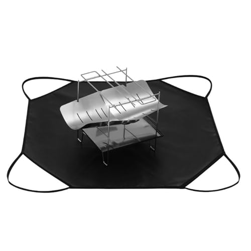 SUBLXPoten Feuerfeste Unterlage Grill Feuerfestes Tuch for Outdoor-Camping, handgezeichnete Silikonbeschichtung, hochtemperaturbeständige Grill-Isolierunterlage, 76,5 x 77 cm SUBLXPoten Feuerfeste Unterlage Grill Feuerfestes Tuch for Outdoor-Camping, handgezeichnete Silikonbeschichtung, hochtemperaturbeständige Grill-Isolierunterlage, 76,5 x 77 cm von SUBLXPoten