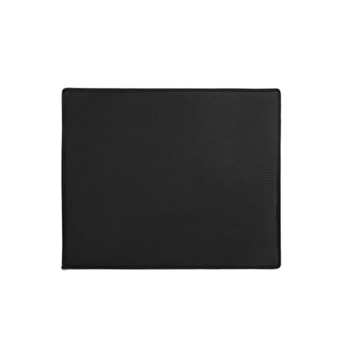 SUBLXPoten Feuerfeste Unterlage Grill Flammhemmende Matte, Wärmeisolierende Grillmatte, Decke, leicht zu reinigen, hohe Temperaturen, for Outdoor-Camping, for Bodendeck-Rasen(Black L) von SUBLXPoten