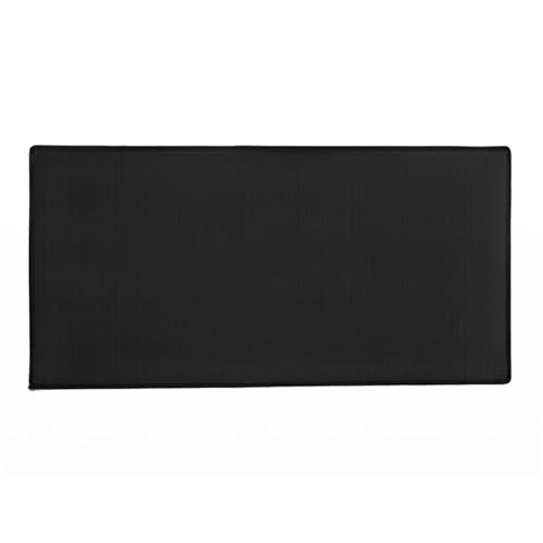 SUBLXPoten Feuerfeste Unterlage Grill Flammhemmende Matte, Wärmeisolierende Grillmatte, Decke, leicht zu reinigen, hohe Temperaturen, for Outdoor-Camping, for Bodendeck-Rasen(Black XL) von SUBLXPoten