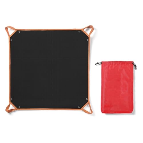 SUBLXPoten Feuerfeste Unterlage Grill Matte Feuerfeste Unter Grill for Outdoor Deck Protektoren Falten Praktische von SUBLXPoten