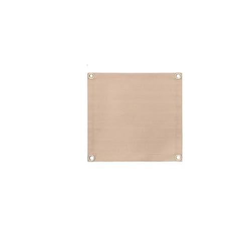SUBLXPoten Feuerfeste Unterlage Grill Outdoor Picknick Grill Isoliermatte Camping Feuerfeste Stoffmatte Flammhemmende Hochtemperatur-Feuerdecke Fiberglasmatte(56x60 cm) von SUBLXPoten