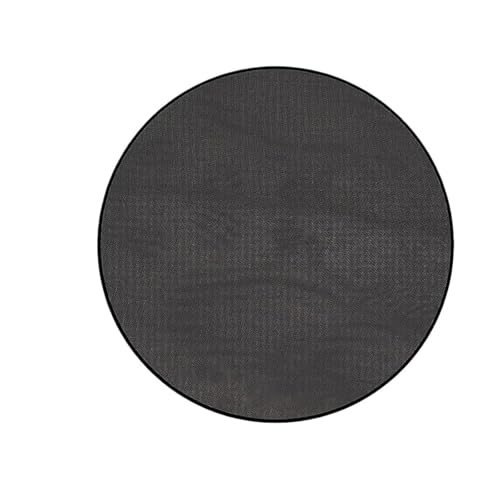 SUBLXPoten Feuerfeste Unterlage Grill wasserdichte feuerfeste Matte, langlebige for Outdoor-Camping, runde Grillunterlage for Holzfeuerstellen, ölbeständig(S) von SUBLXPoten