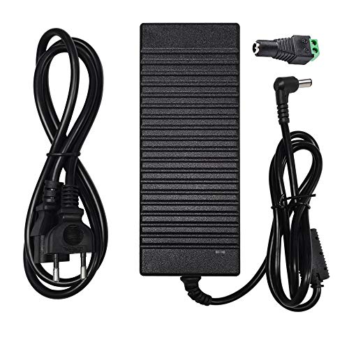 24V 6A Netzteil Trafo Netzadapter Adapter Transformatoren Eurostecker für LED Streifen LED Strip Lichtband Leiste Lichterkette von SUBOSI