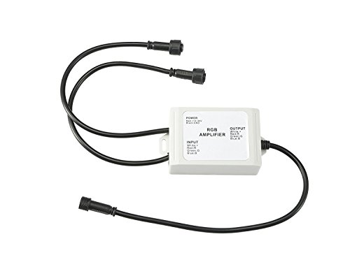 4 pin Netzteil Signal Verstärker Transformator Signal Booster Wasserdicht für Veränderbare RGB Farbe LED Deck Licht Kits von SUBOSI