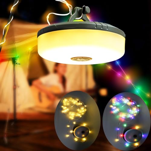 10M Camping Lichterkette Aufrollbar,RGB+Warmweiß Led lichterkette,8 Leuchtmodis Tragbare camping lichterkette,IP44 wasserdicht, USB-ladbar Campingleuchte Lichter 10M Camping Lichterkette Aufrollbar,RGB+Warmweiß Led lichterkette,8 Leuchtmodis Tragbare camping lichterkette,IP44 wasserdicht, USB-ladbar Campingleuchte Lichter von SUBOSI