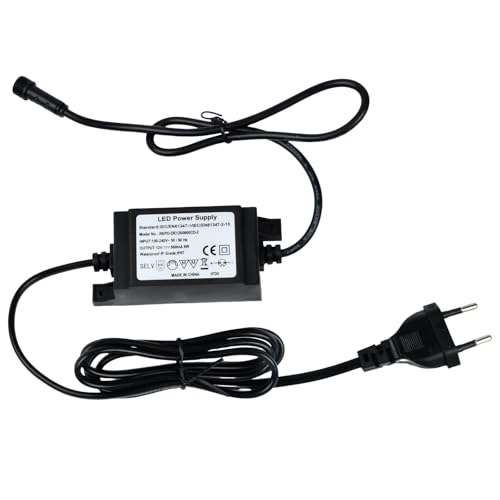 Transformatoren Transformator LED Licht Treiber Stromversorgung DC 12V 8W IP67 Wasserdicht Adapter Netzteil für Außenbereich LED Lichter Transformatoren Transformator LED Licht Treiber Stromversorgung DC 12V 8W IP67 Wasserdicht Adapter Netzteil für Außenbereich LED Lichter von SUBOSI