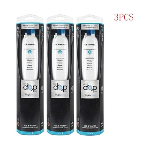 Kühlschrank-Kohlefilter, Wasserreiniger, Ersetzt EDR3RXD1, Kompatibel Mit Everydrop, Filter3, 4396841, 4396710, Kompatibel Mit Kenmore, Pur W10121145(3pcs) von SUBRAZRP