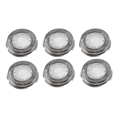 SUBRAZRP 3–6 Stück Ersatz-Rasierklingenköpfe HQ64, Kompatibel Mit Philips, PT726 PT725 PT720 PT710 PT715 PT725, Rasierer-Ersatz(6pcs) von SUBRAZRP