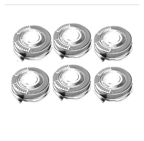 SUBRAZRP 3-teiliger Ersatz-Rasierkopf, Kompatibel Mit Philips Norelco, SH50/52 Series 5000 S5000 S5380 S5000 S5570 S5080 AT890 AT750 AT751 PT710 PT720 Rasierer-Ersatz(6pcs) von SUBRAZRP