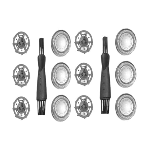SUBRAZRP Ersatzklingen for Elektronischen Rasierkopf, Kompatibel Mit Philips, Kompatibel Mit Norelco, SH30 SH50 Series 1000 2000 S1020 S1050 S1060 Rasierer-Ersatz(2set) von SUBRAZRP
