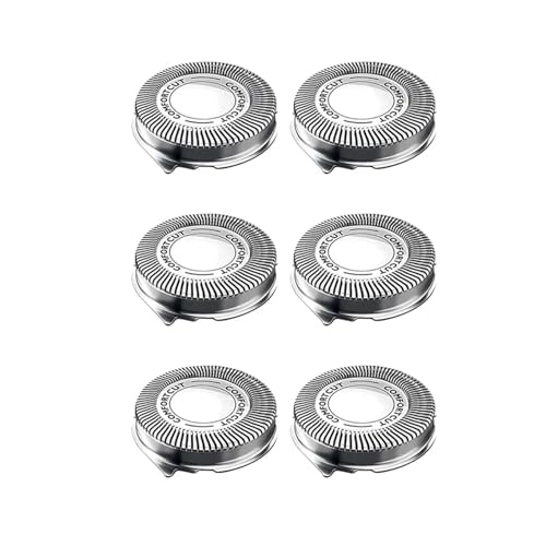 SUBRAZRP SH30-Ersatzköpfe, Kompatibel Mit Philips Norelco, Shaver Series 3000, 2000, 1000 Und S738, S1560; Comfortcut-Ersatzrasierklingen, Rasierersatz(6pc) von SUBRAZRP