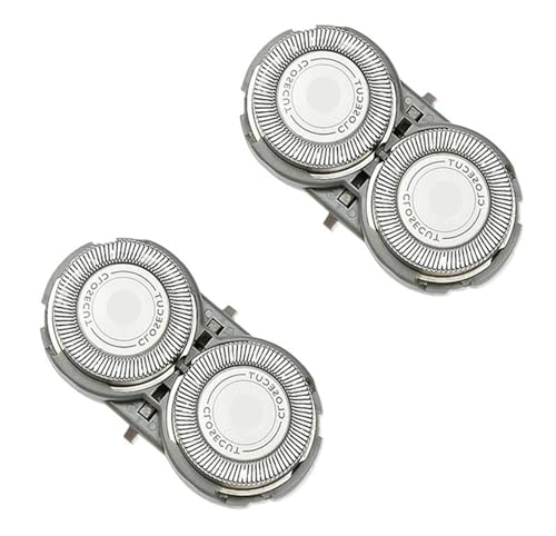 SUBRAZRP Universal-Rasierklingen Aus Edelstahl, Ersatz-Rasierköpfe Mit ABS-Halterungssatz, Kompatibel Mit Philips, Ersatz-Rasierklingen PQ182, PQ183, PQ206(2set) von SUBRAZRP