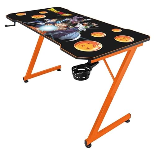 Subsonic - Ergonomischer Gaming-Schreibtisch, Carbon-Finish mit XXL-Mauspad Dragon Ball für PC Gamer – offizielles Lizenzprodukt Subsonic - Ergonomischer Gaming-Schreibtisch, Carbon-Finish mit XXL-Mauspad Dragon Ball für PC Gamer – offizielles Lizenzprodukt von SUBSONIC
