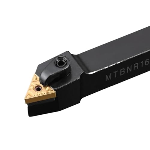 1pc MTBNR1616 MTBNR2020 MTBNR2525 Externe Drehen Werkzeug MTBNR MTBNL Drehmaschine Bar Drehen Halter CNC Schneiden Werkzeug Cutter Bar (Size : MTBNR2525M16) von SUCADA