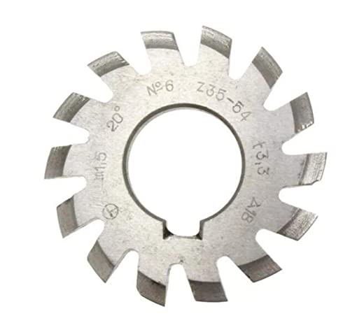 SUCAN Modul 1.5 PA20 Bore 22mm # 1-8 HSS Evolventenverzahnung Fräser von SUCAN