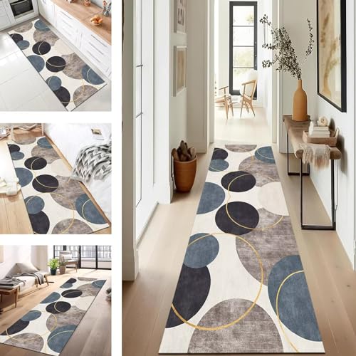 Läufer Flur Küche Waschbar rutschfest 60X150CM Teppichläufer Küchenteppich Flurteppich Beige Gold Küchenläufer Teppichmatten Korridor Wohnzimmer Schlafzimmer Meterware Schmutzfangmatte Fußmatte Läufer Flur Küche Waschbar rutschfest 60X150CM Teppichläufer Küchenteppich Flurteppich Beige Gold Küchenläufer Teppichmatten Korridor Wohnzimmer Schlafzimmer Meterware Schmutzfangmatte Fußmatte von SUCERU