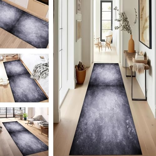 SUCERU Teppich Läufer Flur rutschfest Waschbar Schmutzfangmatte Teppichmatten Grau Weiß Korridor Teppichläufer Küchen 120X500CM Flurteppich Wohnzimmer Schlafzimmer Schmutzfangküchenläufer SUCERU Teppich Läufer Flur rutschfest Waschbar Schmutzfangmatte Teppichmatten Grau Weiß Korridor Teppichläufer Küchen 120X500CM Flurteppich Wohnzimmer Schlafzimmer Schmutzfangküchenläufer von SUCERU