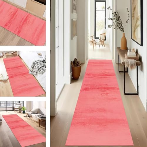 SUCERU Teppich Läufer Flur rutschfest Waschbar Schmutzfangmatte Teppichmatten Rot Abstrakt Korridor Teppichläufer Küchen 120X150CM Flurteppich Wohnzimmer Schlafzimmer Schmutzfangküchenläufer SUCERU Teppich Läufer Flur rutschfest Waschbar Schmutzfangmatte Teppichmatten Rot Abstrakt Korridor Teppichläufer Küchen 120X150CM Flurteppich Wohnzimmer Schlafzimmer Schmutzfangküchenläufer von SUCERU