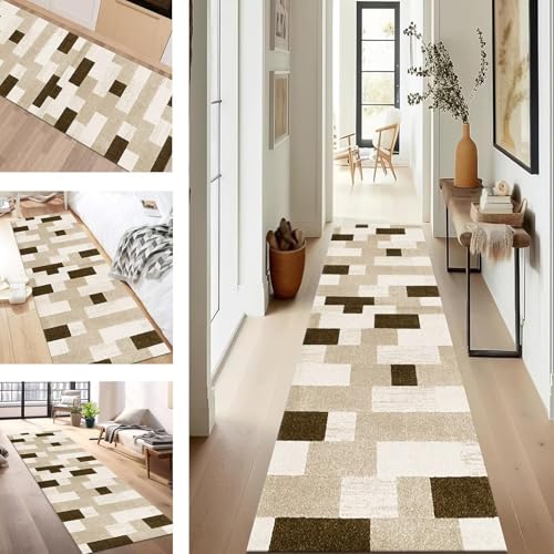 SUCERU Teppich Läufer Flur rutschfest Waschbar Schmutzfangmatte Teppichmatten Tartan Korridor Teppichläufer Küchen 80X120CM Flurteppich Wohnzimmer Schlafzimmer Schmutzfangküchenläufer SUCERU Teppich Läufer Flur rutschfest Waschbar Schmutzfangmatte Teppichmatten Tartan Korridor Teppichläufer Küchen 80X120CM Flurteppich Wohnzimmer Schlafzimmer Schmutzfangküchenläufer von SUCERU