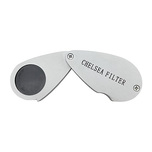 SUCHUANGUANG 35-fache Juwelierlupe, Faltbare Lupe mit Doppellinse, Chelsea-Jadelite-Filter für Schmuck, Edelsteine, Uhren, Metall, Glasfaserglas SUCHUANGUANG 35-fache Juwelierlupe, Faltbare Lupe mit Doppellinse, Chelsea-Jadelite-Filter für Schmuck, Edelsteine, Uhren, Metall, Glasfaserglas von SUCHUANGUANG