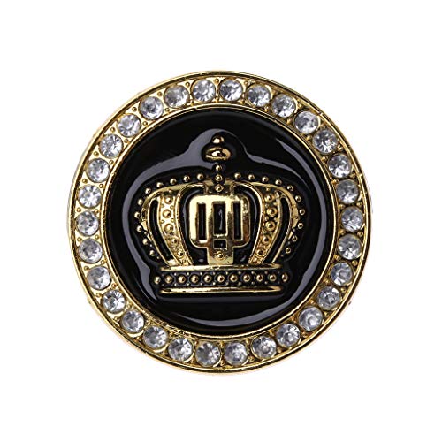 SUCHUANGUANG Auto Auto 3D Diamant Krone Metall Abzeichen Aufkleber Abziehbilder Personalisierte Dekoration Aufkleber Protector GD von SUCHUANGUANG