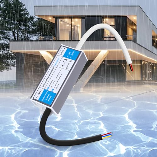 SUCIKORIO LED Trafo 24V 6W Wasserdicht IP67 LED Transformator AC 230V auf DC 24 Volt 0,25A Ultra Dünn Konstante Spannung LEDs Treiber Netzteil 24V Schalt Niedervolttrafo für LEDs Streifen, Außen SUCIKORIO LED Trafo 24V 6W Wasserdicht IP67 LED Transformator AC 230V auf DC 24 Volt 0,25A Ultra Dünn Konstante Spannung LEDs Treiber Netzteil 24V Schalt Niedervolttrafo für LEDs Streifen, Außen von SUCIKORIO