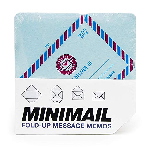 SUCK UK Notizblock | Mini-Briefumschläge als Notizzettel/Nachrichten & Notizen | Mitteilungsblock im klassischen Vintage-Luftpost-Design SUCK UK Notizblock | Mini-Briefumschläge als Notizzettel/Nachrichten & Notizen | Mitteilungsblock im klassischen Vintage-Luftpost-Design von SUCK UK