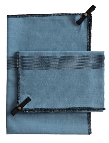 SUD ÉTOFFE Geschirrtuch, blau, groß von SUD ÉTOFFE