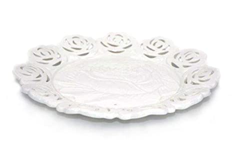 SUD IMPORT Dekoteller aus Keramik Smerlo 26 cm von SUD IMPORT